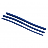 Набор из 3 синих силиконовых уретральных расширителей Invasion Silicone Urethral Sound Trainer Set - XR Brands - купить с доставкой в Тюмени