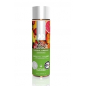 Лубрикант на водной основе с ароматом тропических фруктов JO Flavored Tropical Passion - 120 мл. - System JO - купить с доставкой в Тюмени