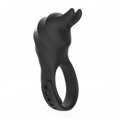 Черное эрекционное кольцо Usagi с ушками и пультом ДУ - BeYourLover - в Тюмени купить с доставкой Черное эрекционное кольцо Usagi с ушками и пультом ДУ - BeYourLover - в Тюмени купить с доставкой