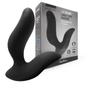 Черный вибромассажер простаты 3,5’’ Curve P-spot Massager - 12 см. - Erokay - в Тюмени купить с доставкой