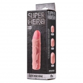 Фаллоудлинитель SUPER HERO Sex Machine - 15,5 см. - Lola Games - в Тюмени купить с доставкой