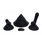 Конусный вибромассажер Cowgirl Cone с 2 насадками - CowGirl - купить с доставкой в Тюмени