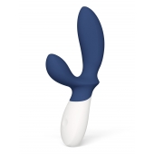 Синий вибромассажер простаты Lelo Loki Wave 2 - 19,6 см. - Lelo - в Тюмени купить с доставкой