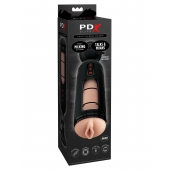 Мастурбатор-вагина с вибрацией Vibrating Mega Milker - Pipedream - в Тюмени купить с доставкой