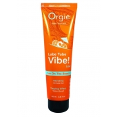 Гель с эффектом вибрации Lube Tube Vibe Low Sex On The Beach - 100 мл. - ORGIE - купить с доставкой в Тюмени