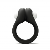 Черное эрекционное кольцо Zippy Vibrating Ring With Bullet - Adrien Lastic - в Тюмени купить с доставкой
