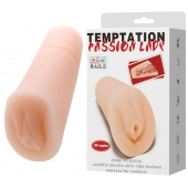 Телесный тугой мастурбатор-вагина Passion Lady - Baile - в Тюмени купить с доставкой