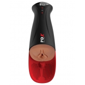 Мастурбатор-вагина в колбе с вибрацией Fuck-O-Matic Pro XL - Pipedream - в Тюмени купить с доставкой