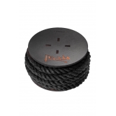 Черная веревка для шибари на катушке - 5 м. - Pecado - купить с доставкой в Тюмени