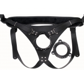 Пояс Hard Brutal для больших насадок - LOVETOY (А-Полимер) - купить с доставкой в Тюмени