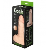 Телесный фаллоудлинитель с мошонкой Cock Next - 19 см. - LOVETOY (А-Полимер) - в Тюмени купить с доставкой