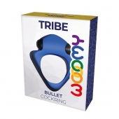 Синее эрекционное кольцо Wooomy Tribeс с вибрацией - Adrien Lastic - в Тюмени купить с доставкой Синее эрекционное кольцо Wooomy Tribeс с вибрацией - Adrien Lastic - в Тюмени купить с доставкой