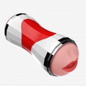 Двусторонний мастурбатор в колбе Power Grip Cup - вагина и ротик - Boys of Toys - в Тюмени купить с доставкой