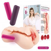 Мастурбатор-вагина с вибрацией Jenny Onahole edition 005 - KOKOS - в Тюмени купить с доставкой