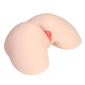 Мастурбатор-полуторс с двойным слоем материала Jenny Onahole Real Hips - KOKOS - в Тюмени купить с доставкой