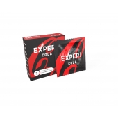 Презервативы с ароматом колы Expert Cola - 3 шт. - Expert - купить с доставкой в Тюмени