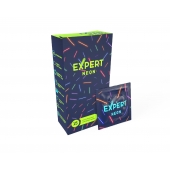 Светящиеся в темноте презервативы Expert Neon - 15 шт. - Expert - купить с доставкой в Тюмени