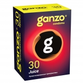 Ароматизированные презервативы Ganzo Juice - 30 шт. - Ganzo - купить с доставкой в Тюмени