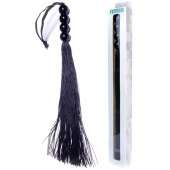 Черная силиконовая плеть - 37 см. - Boys of Toys - купить с доставкой в Тюмени