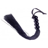 Черная силиконовая плеть - 37 см. - Boys of Toys - купить с доставкой в Тюмени