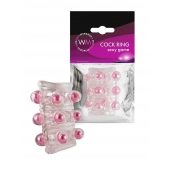 Прозрачная сквозная насадка на пенис с цветными шариками - Erowoman-Eroman - в Тюмени купить с доставкой