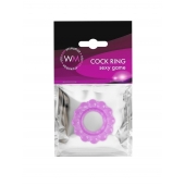 Лиловое эрекционное кольцо с 2 рядами стимулирующих шариков - Erowoman-Eroman - в Тюмени купить с доставкой Лиловое эрекционное кольцо с 2 рядами стимулирующих шариков - Erowoman-Eroman - в Тюмени купить с доставкой