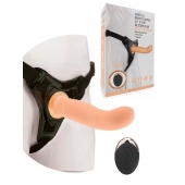 Женский вибрострапон со съемной насадкой и пультом ДУ - Erokay - купить с доставкой в Тюмени