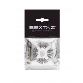 Эластичное эрекционное кольцо с черными «ресничками» - Sextaz - в Тюмени купить с доставкой