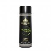 Массажное масло c ароматом тропических фруктов Massage Oil - 100 мл. - HOT - купить с доставкой в Тюмени