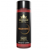 Массажное масло с согревающим эффектом Massage Oil Warming - 100 мл. - HOT - купить с доставкой в Тюмени
