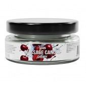 Массажная свеча «Спелая вишня» - 50 мл. - SGAN - купить с доставкой в Тюмени