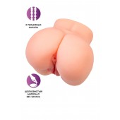 Реалистичный мастурбатор в форме попки с двумя любовными входами - No Name - в Тюмени купить с доставкой