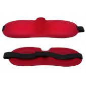 Красная глухая маска на резинке - Sitabella - купить с доставкой в Тюмени