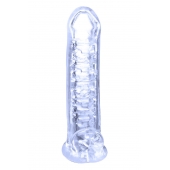 Прозрачная насадка-удлинитель Stretchy Touch - 18 см. - NMC - в Тюмени купить с доставкой