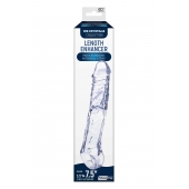 Прозрачная насадка-удлинитель Length Enhancer с подхватом - 22,3 см. - NMC - в Тюмени купить с доставкой