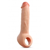 Телесная насадка-удлинитель Thrive 8.75 Inch Realistic Penis Extender Sleeve - 22,2 см. - Blush Novelties - в Тюмени купить с доставкой