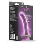 Фиолетовая насадка с гладкой поверхностью Surrender 4.75 Inch Beginner Pegging Dildo - 12 см. - Blush Novelties - купить с доставкой в Тюмени
