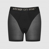 Трусики-шорты для фиксации насадок Strap-on-me Harness Lingerie Halo - size XS - Strap-on-me - купить с доставкой в Тюмени