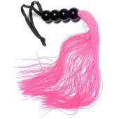 Розовая силиконовая плеть - 35,5 см. - Boys of Toys - купить с доставкой в Тюмени