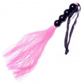 Розовая силиконовая плеть - 35,5 см. - Boys of Toys - купить с доставкой в Тюмени