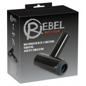 Черный мастурбатор с удобной ручкой Masturbator with 2 Functions - Orion - в Тюмени купить с доставкой