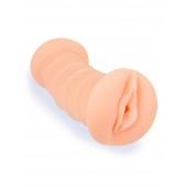 Телесный двусторонний мастурбатор с вибропулей и эрекционными кольцами в комплекте - Sexy Girl - в Тюмени купить с доставкой