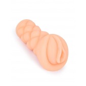 Телесный мастурбатор-вагина с вибропулей и эрекционными кольцами в комплекте - Sexy Girl - в Тюмени купить с доставкой