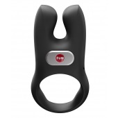 Черное эрекционное виброкольцо Nos - Fun Factory - в Тюмени купить с доставкой