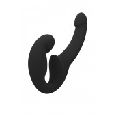 Черный безремневой страпон Share Lite - Fun Factory - купить с доставкой в Тюмени