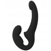 Черный безремневой страпон Share Lite - Fun Factory - купить с доставкой в Тюмени