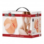 Телесный мастурбатор Liora с 2 любовными тоннелями - Baile - в Тюмени купить с доставкой