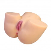 Телесный мастурбатор Liora с 2 любовными тоннелями - Baile - в Тюмени купить с доставкой