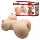 Телесный мастурбатор-торс Fiona - Baile - в Тюмени купить с доставкой