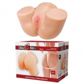 Телесный мастурбатор Olivia с 2 любовными отверстиями - Baile - в Тюмени купить с доставкой